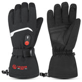 Savior Heat gloves demonstrating full-hand heat-area coverage for warmth