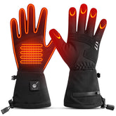 SAVIOR HEAT S18 heated gloves showing full hand warmth coverage for cold days