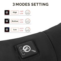 Savior Heat thin heated gloves with battery in hand show long-lasting warmth.