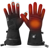 Savior Heat upgraded heated glove liner front view with instant warmth.