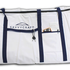 Savvycraft heavy-duty waterproof zippers ensure durability during transport