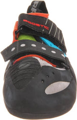 Scarpa Boostic closure-straps secure the foot for powerful moves with maintained sensitivity.