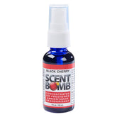 Scent Bomb Black Cherry bottle showcases a bold fragrance for home ambiance.