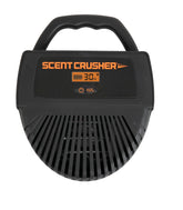 Scent Crusher Base Camp Generator in action reducing strong odors during adventures.