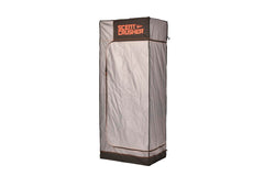 Scent Crusher Locker Lite with adjustable shelves organizing gear
