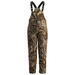 SCENTBLOCKER Drencher insulated bib front view highlights rugged all-weather hunting gear.