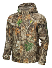 ScentBlocker Drencher camo pattern blends with terrain for stealth