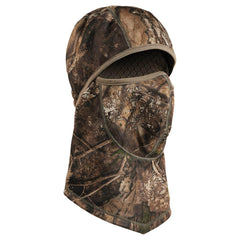 SCENTBLOCKER Shield S3 headcover provides wind and sun protection in rugged outdoor hunts.