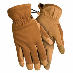 SCENTBLOCKER stretch shooting glove close-up showing flexible fit and leather palm.