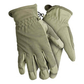 SCENTBLOCKER stretch shooting glove with leather palm for a secure grip during range sessions.