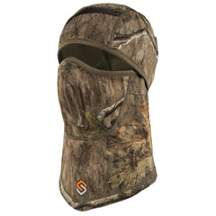 ScentLok Midweight Headcover back view highlighting camo pattern and coverage
