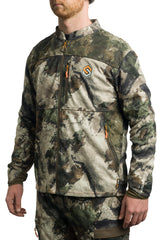 ScentLok Savanna Aero jacket back view shows streamlined silhouette for mobility