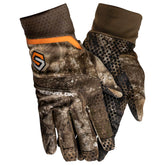 ScentLok Savanna lightweight gloves in Mossy Oak Country Roots camo for field hunting and scent control