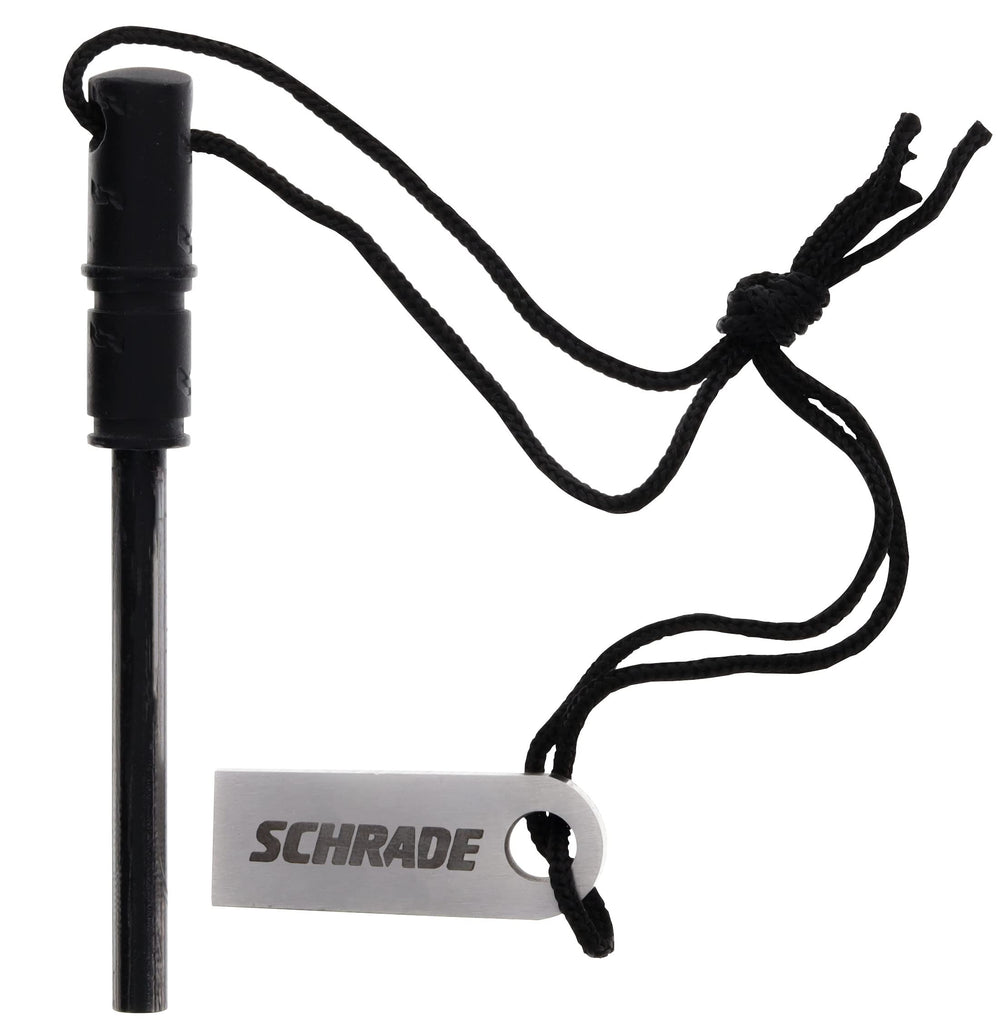 Schrade Delta fire starter 4in with ferro rod for reliable outdoor ignition