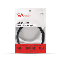 Scientific Anglers Absolute Predator Esox Leader 40lb: durable wire leader for pike and muskie