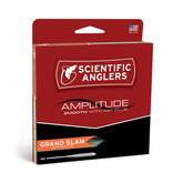 Scientific Anglers amplitude grand slam taper head closeup enables quick loading and smooth casting.