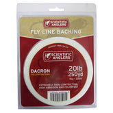 Scientific Anglers backing dacron 20-lb yellow bottle ready for long runs and reliable performance