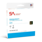 Scientific Anglers SA Frequency MPX fly line on spool shows versatile taper for trout casting
