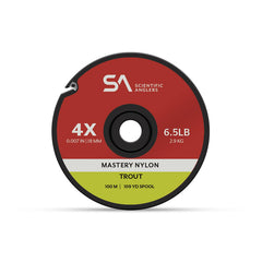 Scientific Anglers Mastery Trout Tippet 100m 5X spool for versatile dry-to-nymph trout fishing