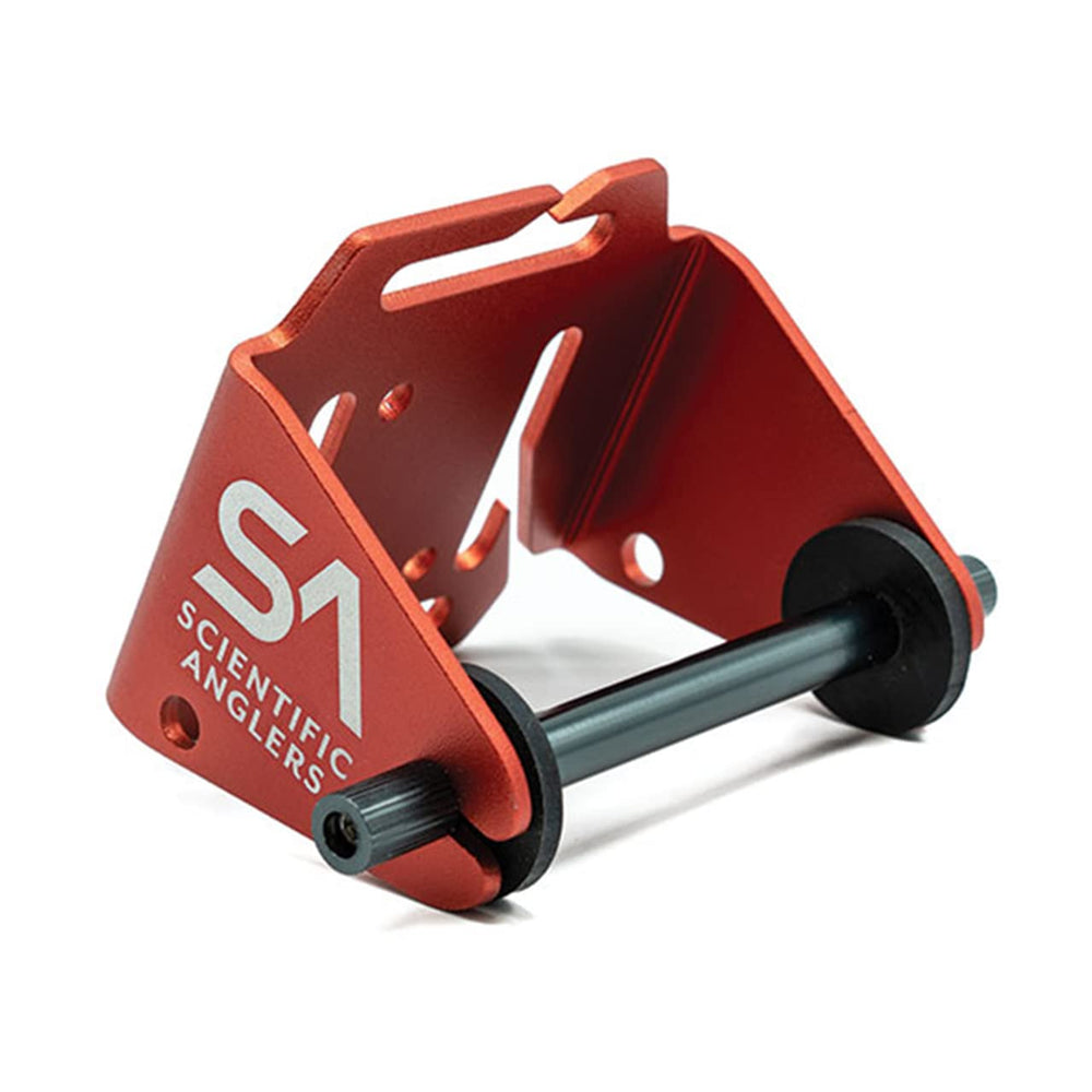 Scientific Anglers Outpost Tippet Holder Red/Black attached to a strap