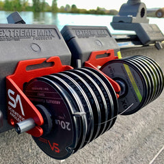 Outpost Tippet Holder Red/Black holding up to 7 standard tippet spools