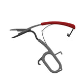 Scientific Anglers Regulator Ergo Hemo clamp in black/red/gray with angled head