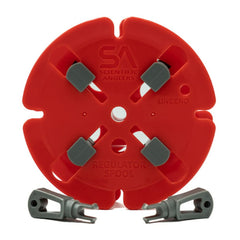 Regulator Spool Red/Grey - side angle