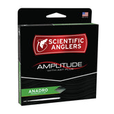 Scientific Anglers SA Amplitude Textured Anadro Indicator WF6F closeup highlights dry tip technology.