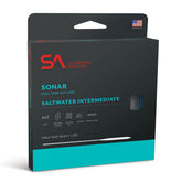 Scientific Anglers Sonar Saltwater Intermediate line on a flat enabling stealthy topwater presentations.