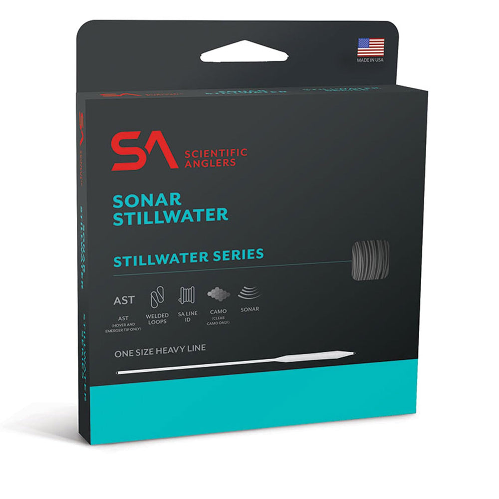 Scientific Anglers Sonar Stillwater Clear Midge Tip Fly Line for near-surface presentations.