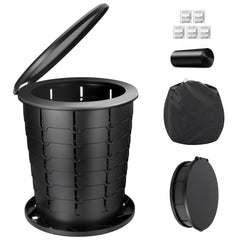 Sckee camping toilet height-adjustable for comfortable seating on trails
