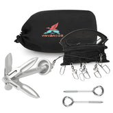 Scopaven duck decoy jerk line 118ft enables flexible spread motion