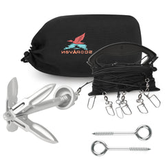 Scopaven duck decoy jerk line 118ft enables flexible spread motion