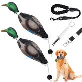 Scopaven duck training dummy with leash offers reliable fetch-training for retrievers.