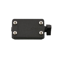 Scotty 0423 downrigger adapter on mount expands rod-holding options.