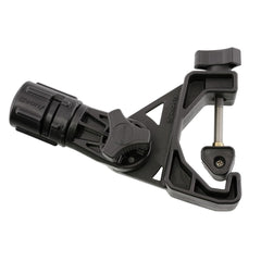 Scotty 0433 mounted on kayak coaming showing adjustable rod holder position