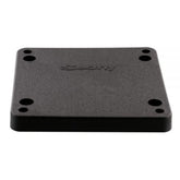 Scotty #1036 mounting plate for #1026 swivel mount shows a secure downrigger connection