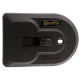 Scotty 1131 black replacement lid—front view for secure, quick downrigger upgrades