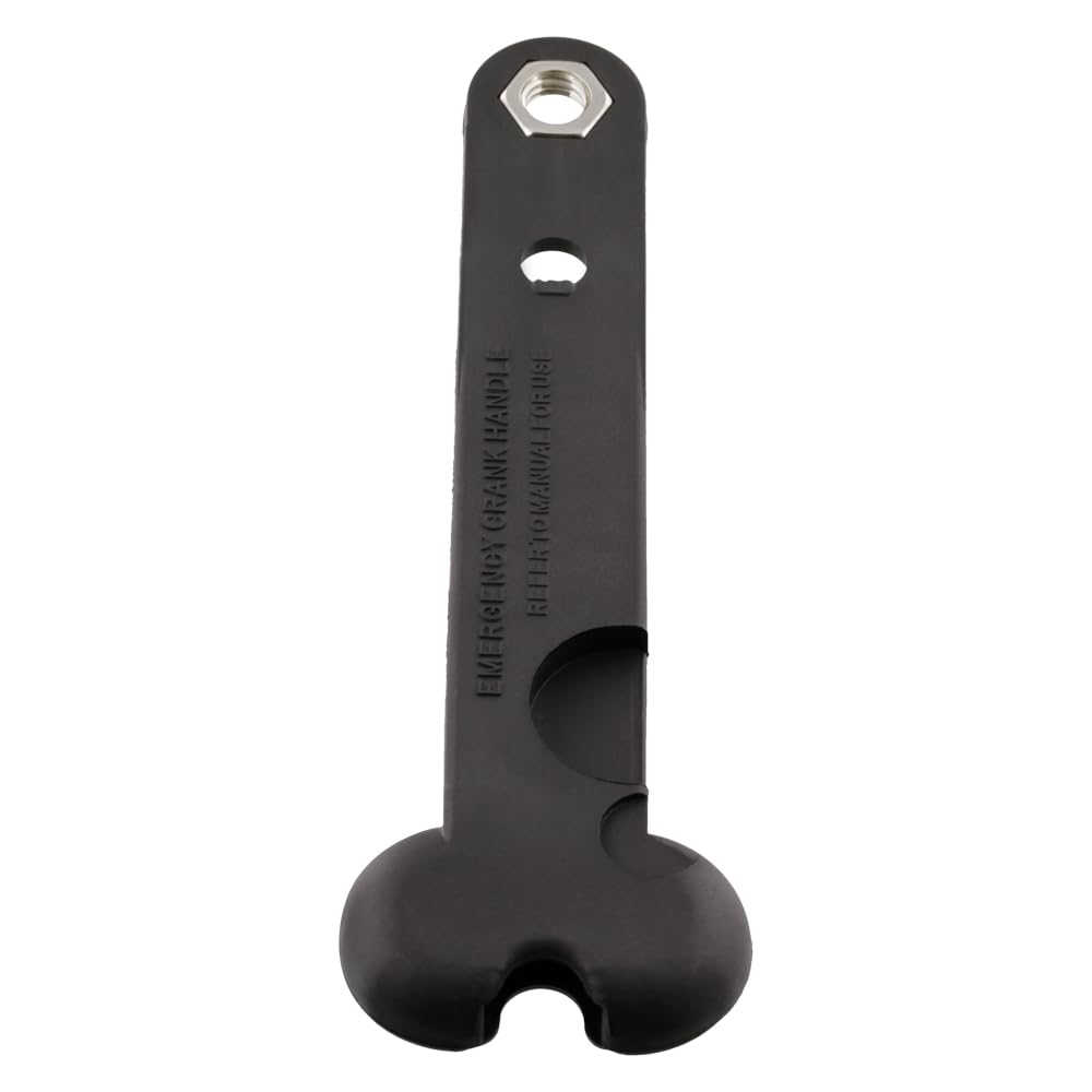 Scotty #1132 Electric Downrigger Emergency Crank Handle - Black (Image 1)