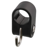 Scotty 1147 weight hook on a 1-inch boom keeps weight secure while landing fish