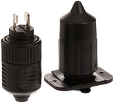 Scotty 2125 downrigger plug with ergonomic grip for quick hookups on deck