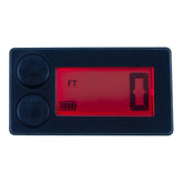 Scotty 2136HP downrigger front view with digital counter for precise line tracking.