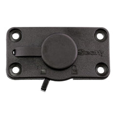 Scotty mount footprint is 4 in by 2 in by 2 in for precise alignment.