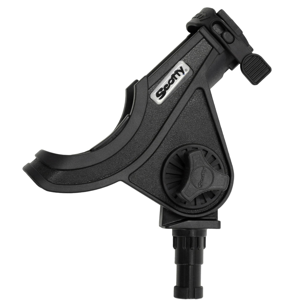 Scotty #279-BK Baitcaster/Spinning Rod Holder without Mount - Black