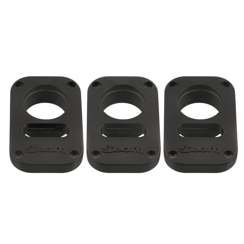 Scotty 3134 downrigger lock set assembly shows rugged nylon over steel for durability