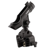 Scotty 339-BK Power Lock rod holder front view with secure locking ring.
