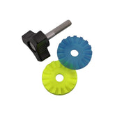 Scotty 415 Slip Disc Set enables micro adjustments for precise rod holder angles.