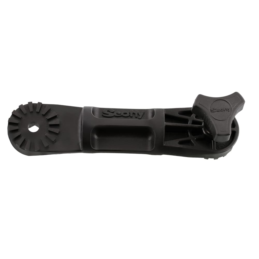 Scotty 459M Mini Double Ended Extender - Black, Small attached to rod holder