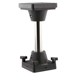 Scotty downrigger riser assembly mounts securely to brackets for steadier setups.