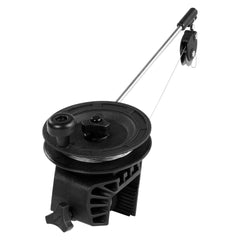 Scotty Laketroller 100ft braided wire optimizes weight handling and depth accuracy.